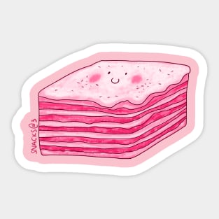 Lasagna in PINK Sticker